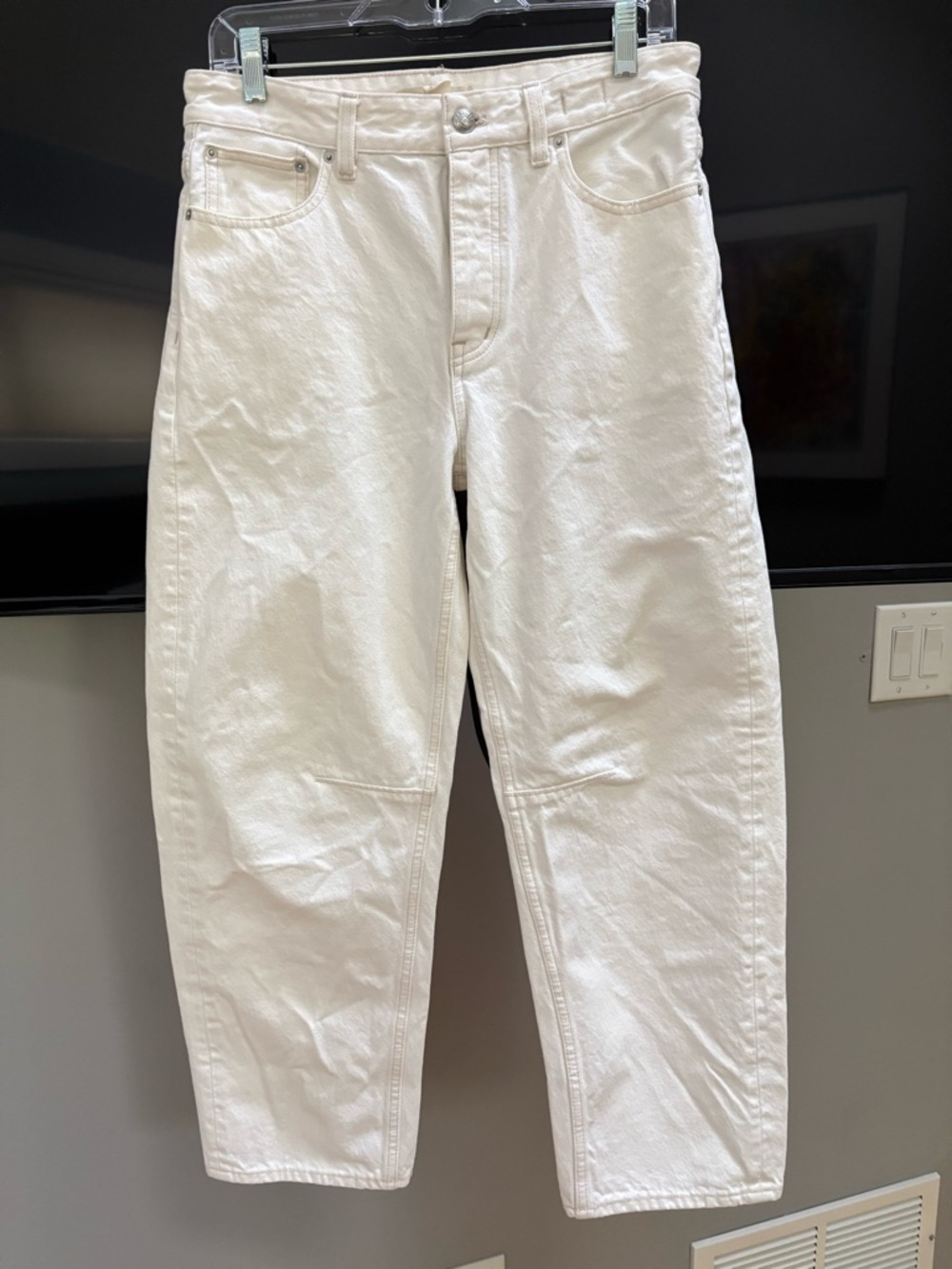 Madewell Darted Barrel leg pant
